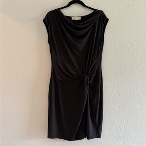Michael Kors Black Midi Dress- EUC